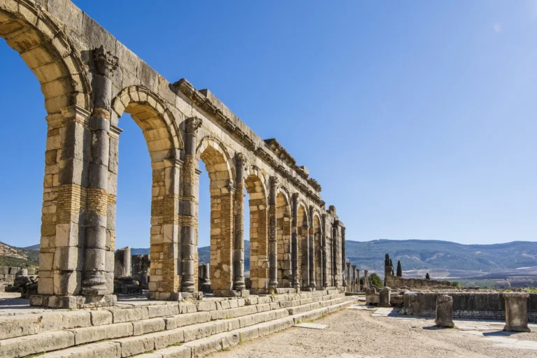 Fes to The ancient Roman Ruins, Volubilis