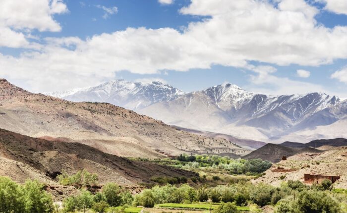 A day trip to the high Atlas mountains.
