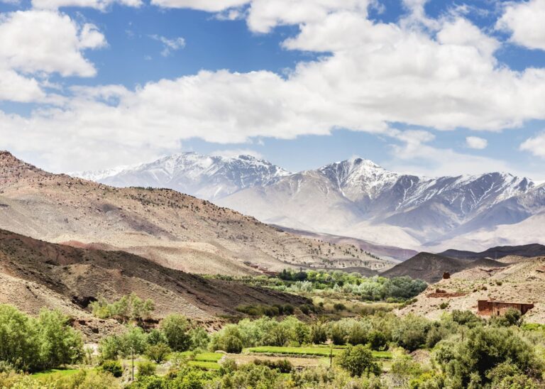 A day trip to the high Atlas mountains.