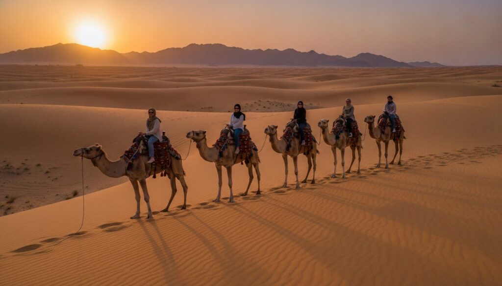 camel riding tours