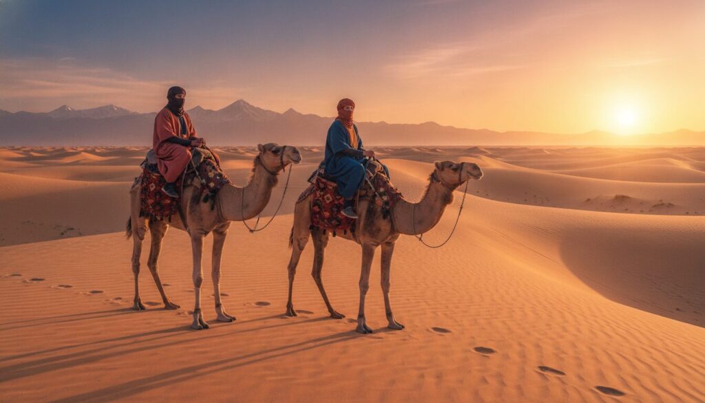 camel trekking marrakech