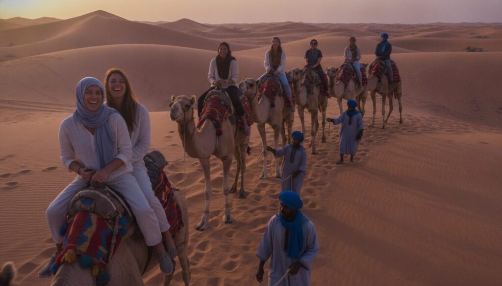 guided camel treks
