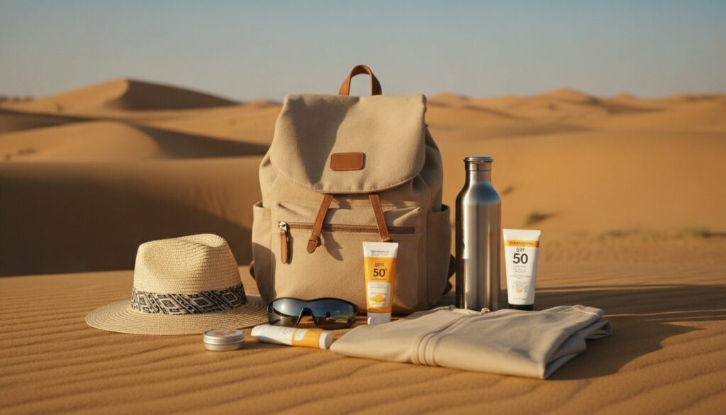 packing guide for Sahara desert tour