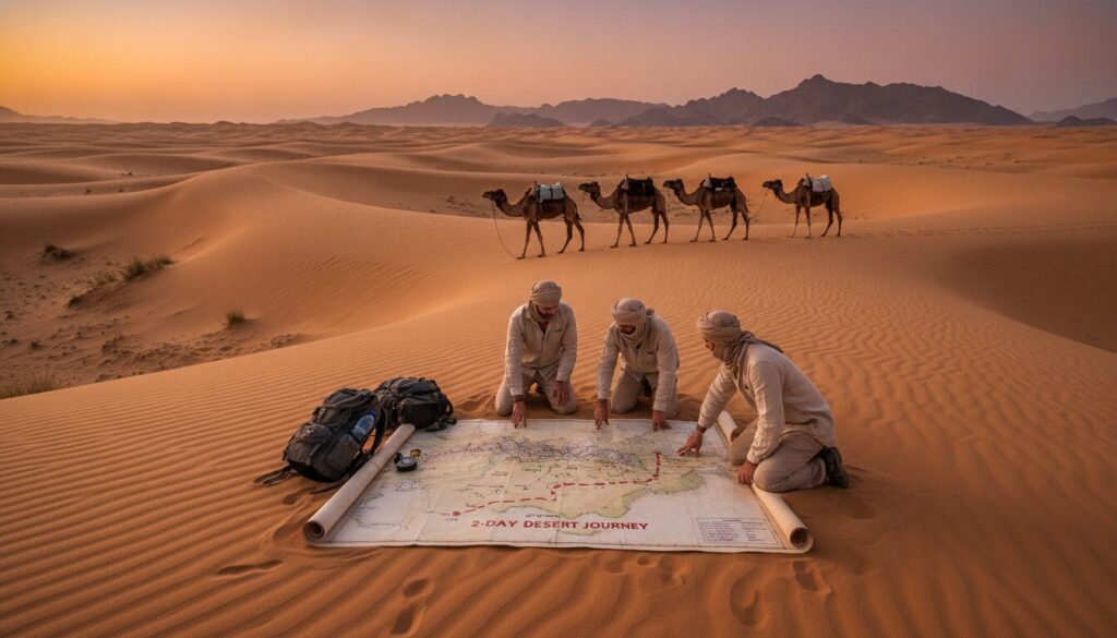 sahara desert itinerary
